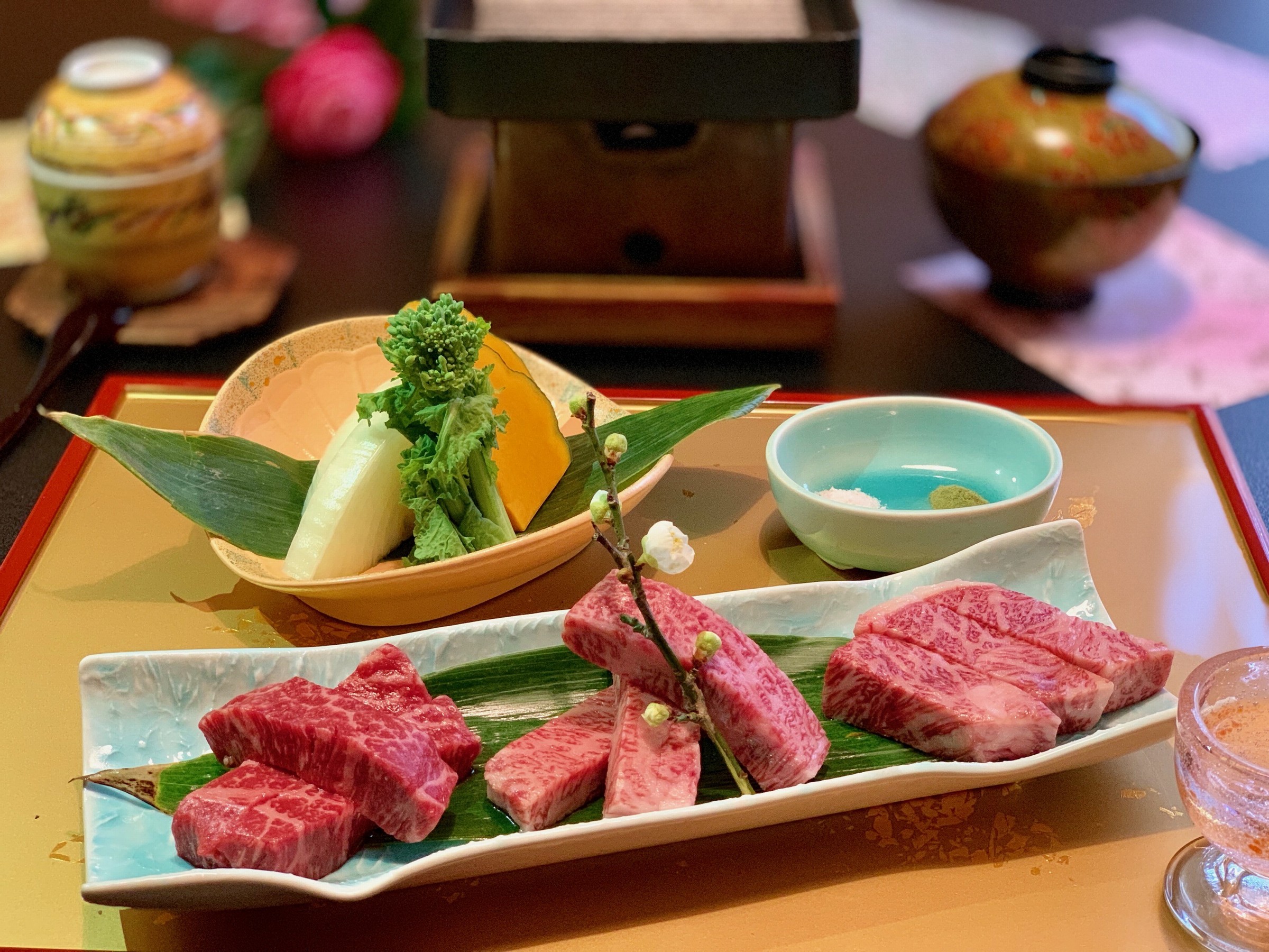 なぎビーフ食べ比べ